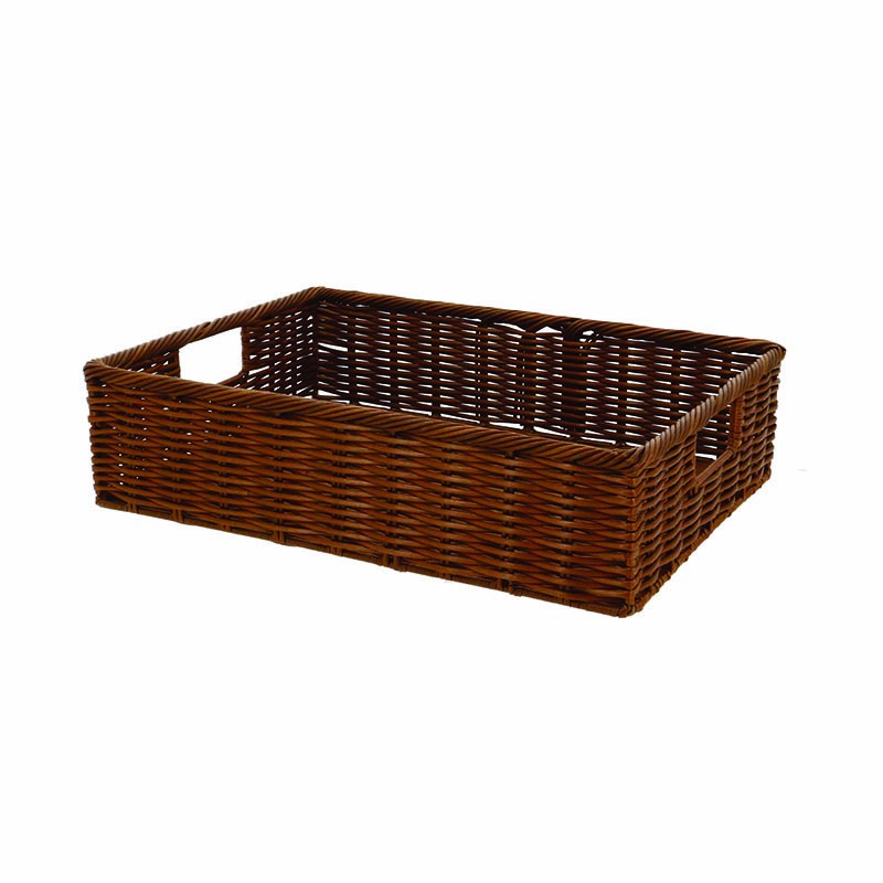 Corbeille manne polypropylène marron  Carita 40x30 MARRON POLYPROPYLENE | 8 Unité(s)