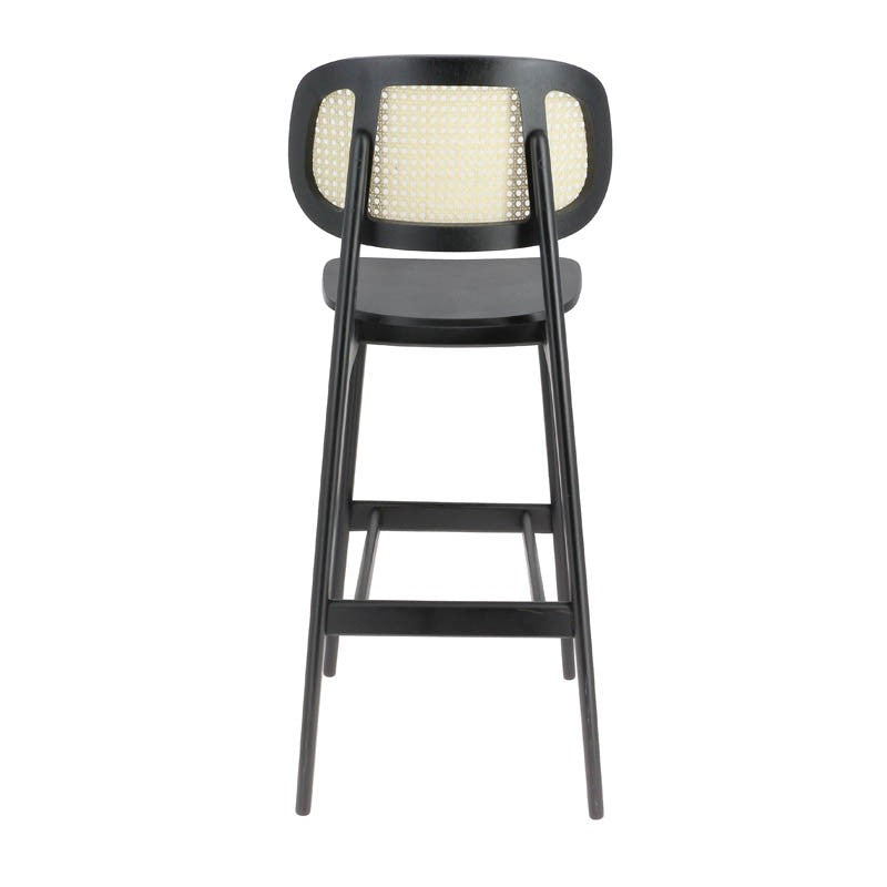 Chaise haute restaurant Alizay Noir BOIS | 1 Unité(s)