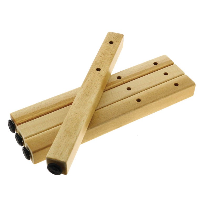 Pieds pour banquette lot de 4 Naturel BOIS | 1 Unité(s)