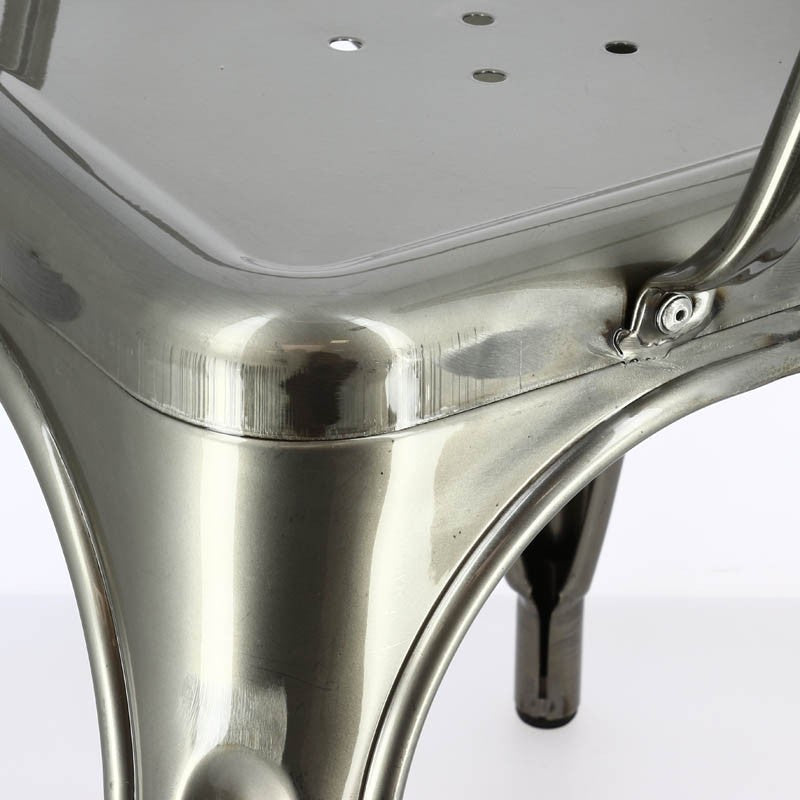 Fauteuil restaurant métal Chicago GRIS METAL | 4 Unité(s)