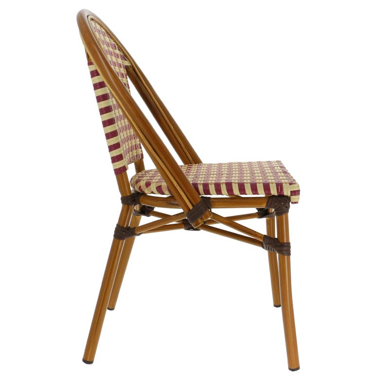 Chaise terrasse restaurant Beaulieu BEIGE METAL | 1 Unité(s)