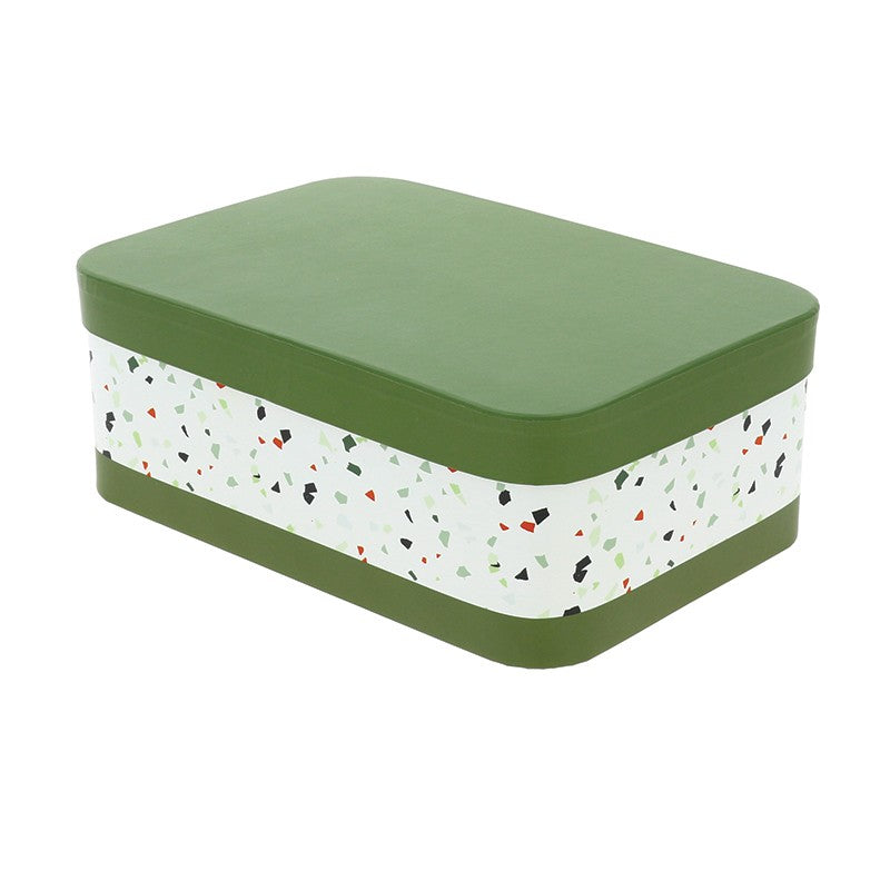 Boite carton rectangle Terrazzo 27x18 Blanc CARTON | 20 Unité(s)