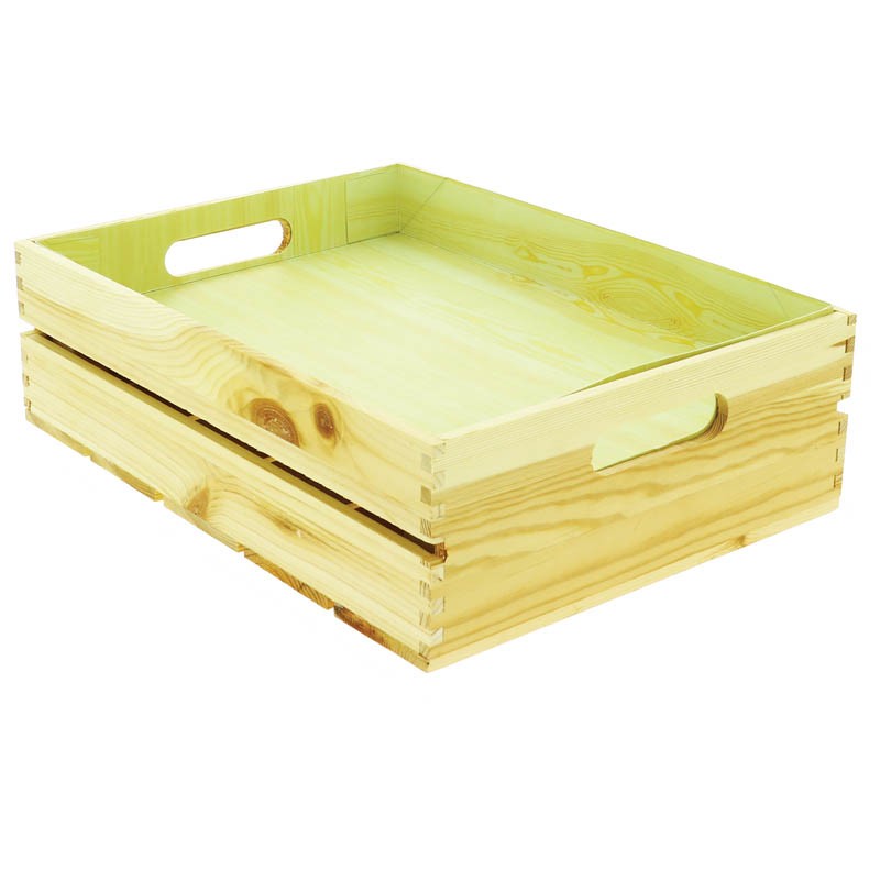 Fond carton avec poignée pour cagette pm NATUREL CARTON | 60 Unité(s)