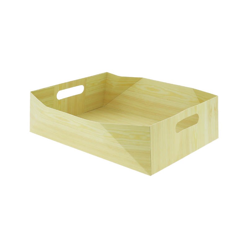 Fond carton avec poignée pour cagette pm NATUREL CARTON | 60 Unité(s)