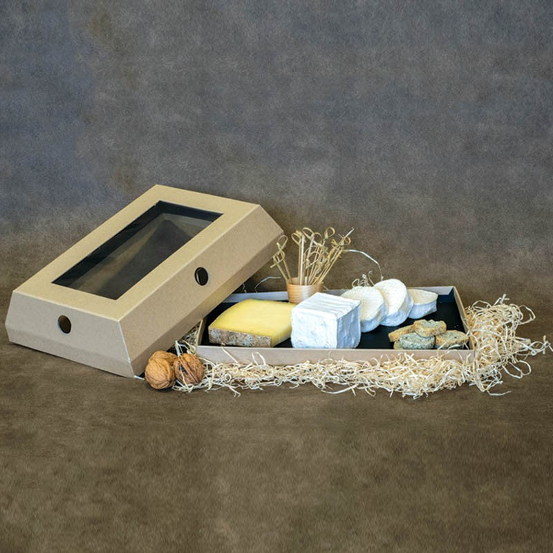 Boite carton cloche à fromage Kraft KRAFT CARTON | 20 Unité(s)