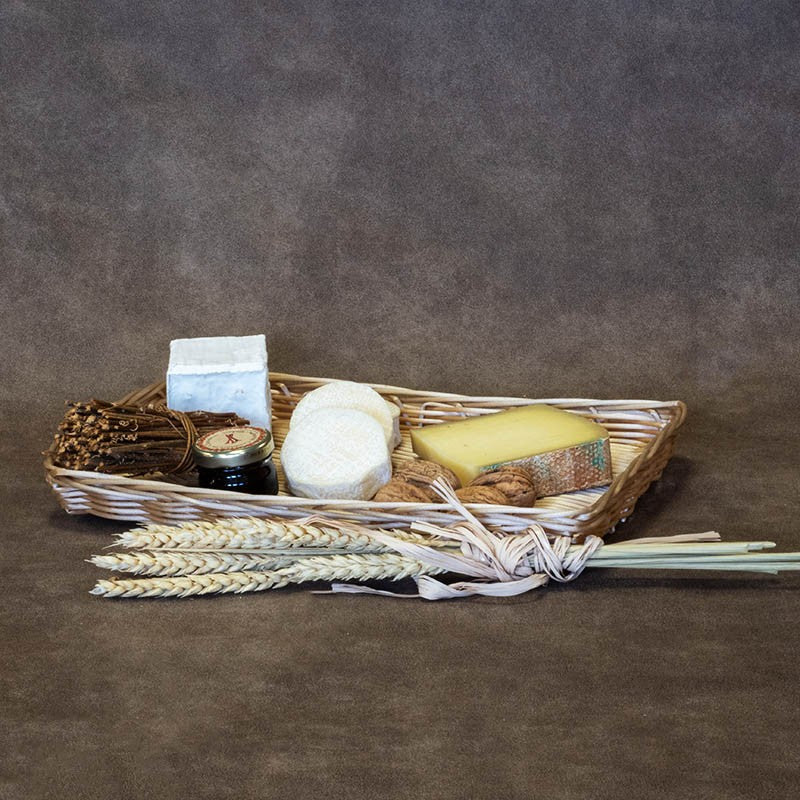 Plateau polypropylène rectangle Cantal 32x22 MIEL POLYPROPYLENE | 20 Unité(s)