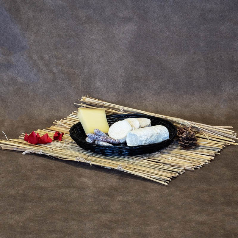 Plateau polypropylène rond noir Plastic Ø20 NOIR POLYPROPYLENE | 100 Unité(s)