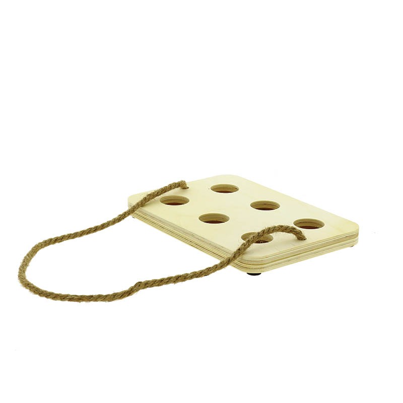 Serviteur bois 6 bières 24x16.5x2.6cm Bois BOIS | 20 Unité(s)