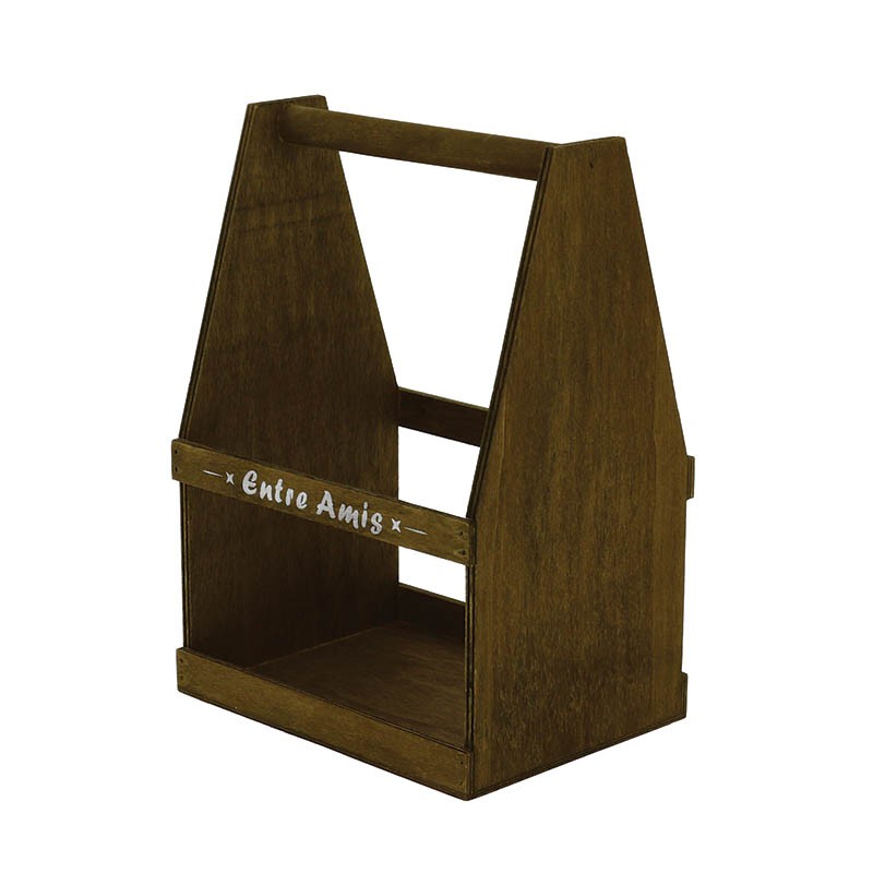 Serviteur bois 6 bières Entre Amis 20x15x8.5 CM Bois BOIS | 15 Unité(s)