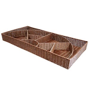 Présentoir 9 cases Plast120x60 MARRON POLYPROPYLENE | 2 Unité(s)