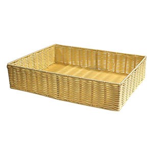 Corbeille Présentoir polypropylène Salsa 40x30 NATUREL POLYPROPYLENE | 6 Unité(s)