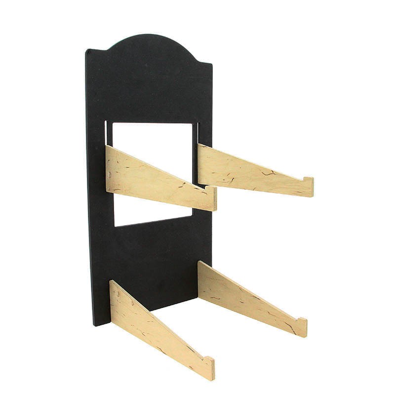 Présentooir bois haut Contador NOIR BOIS | 5 Unité(s)