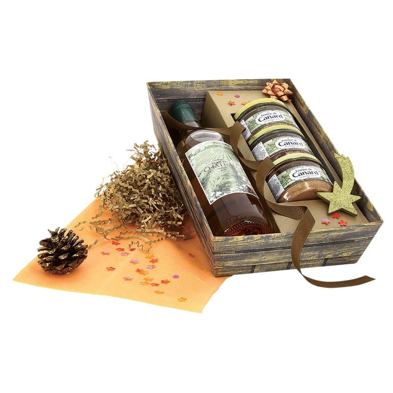 Corbeille rectangle carton Lame 33x20 MARRON CARTON | 30 Unité(s)