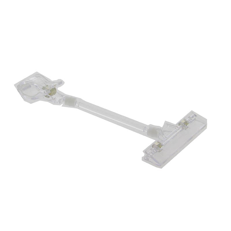 Porte étiquette plastique transparent 8x21 TRANSPARENT POLYPROPYLENE | 10 Unité(s)