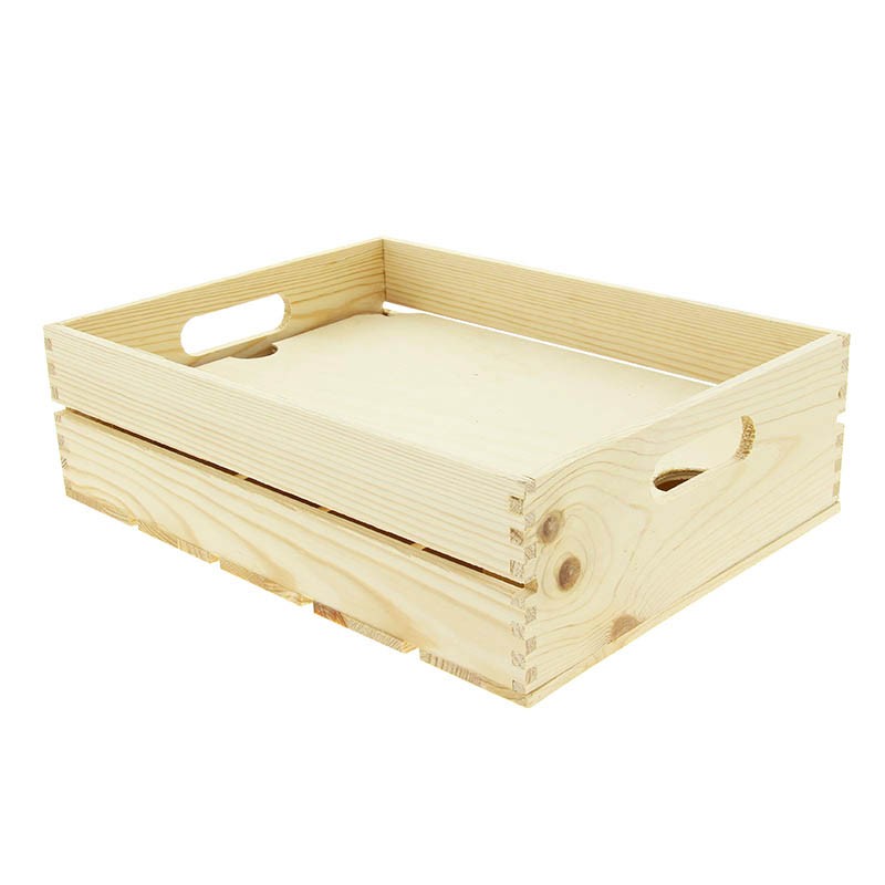 Cagette bois naturelle pm + faux fond bois BOIS BOIS | 12 Unité(s)