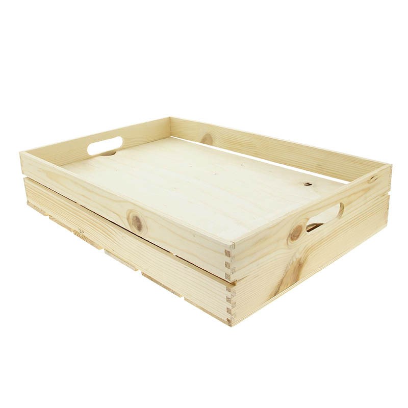 Cagette bois naturelle gm + faux fond bois BOIS BOIS | 5 Unité(s)