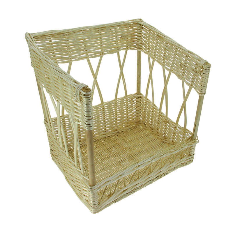 Porteuse à pain osier carrée Fougasse 47x40 NATUREL OSIER | 2 Unité(s)