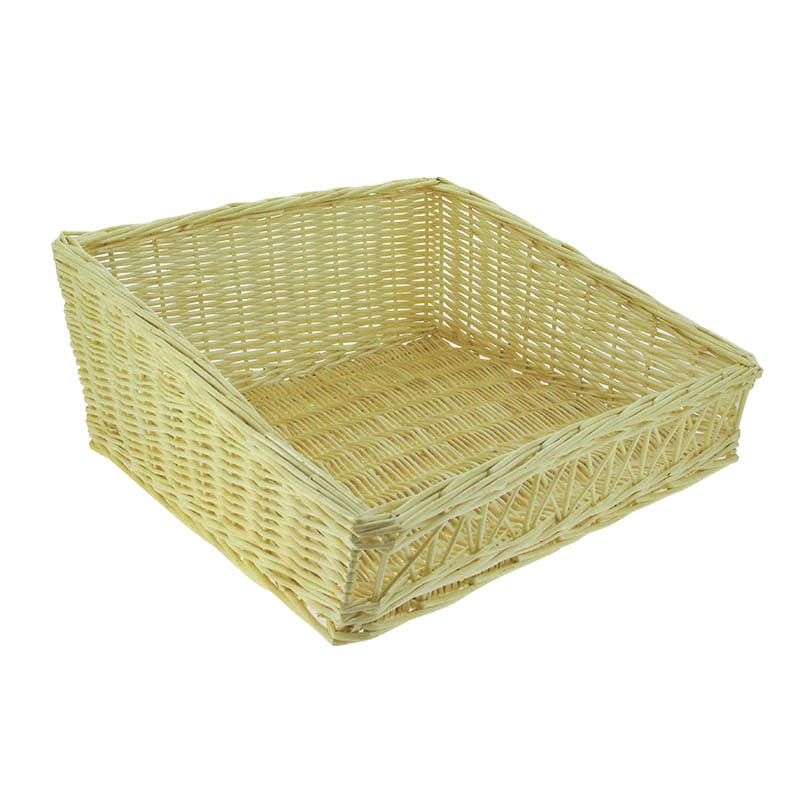 Corbeille osier naturel Fougasse 50x50 NATUREL OSIER | 4 Unité(s)