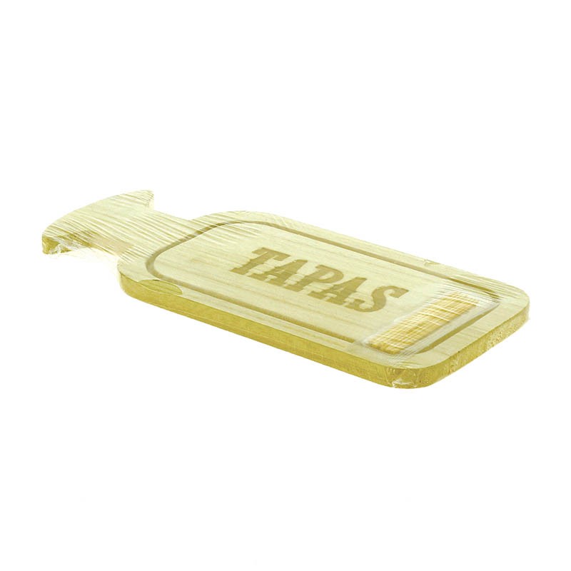 Planchette à tapas + 8 piques bois 23x10 BOIS BOIS | 120 Unité(s)