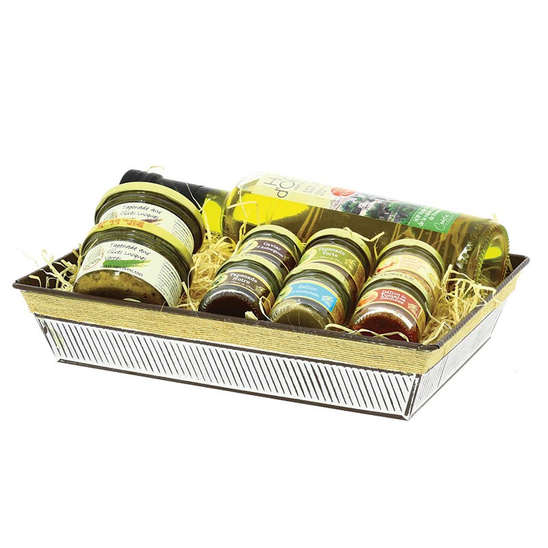 Corbeille zinc Sizal 33x23 BLANC ZINC | 38 Unité(s)