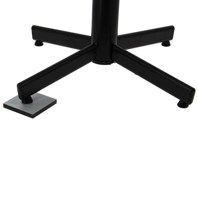 Pied de table restaurant auto ajustable Genève NOIR METAL | 1 Unité(s)