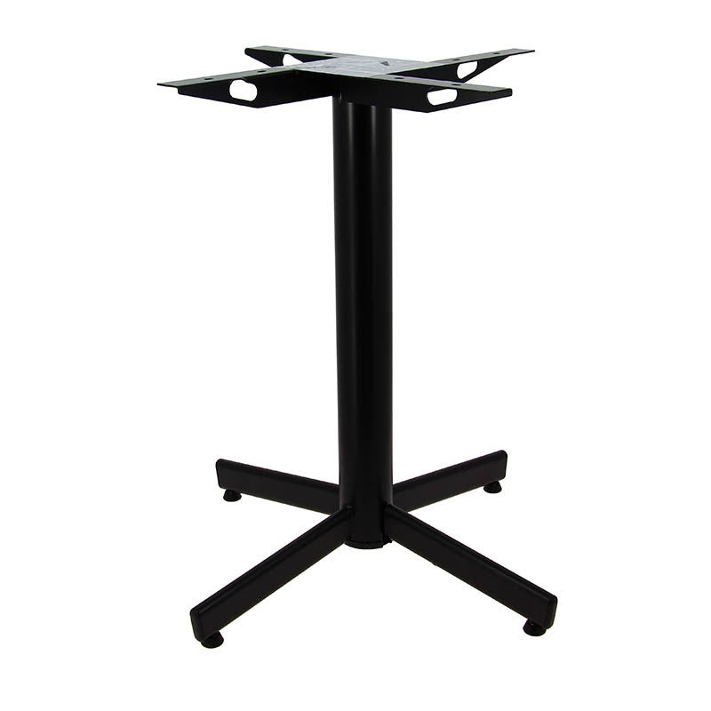 Pied de table restaurant auto ajustable Genève NOIR METAL | 1 Unité(s)