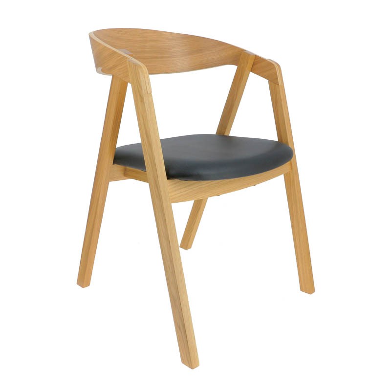 Fauteuil restaurant moderne Aluze NATUREL BOIS | 1 Unité(s)