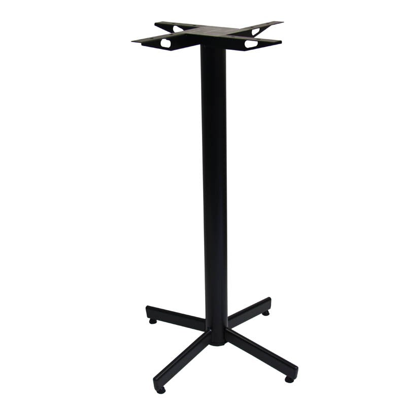 Piètement mange debout auto ajustable Genève NOIR METAL | 1 Unité(s)