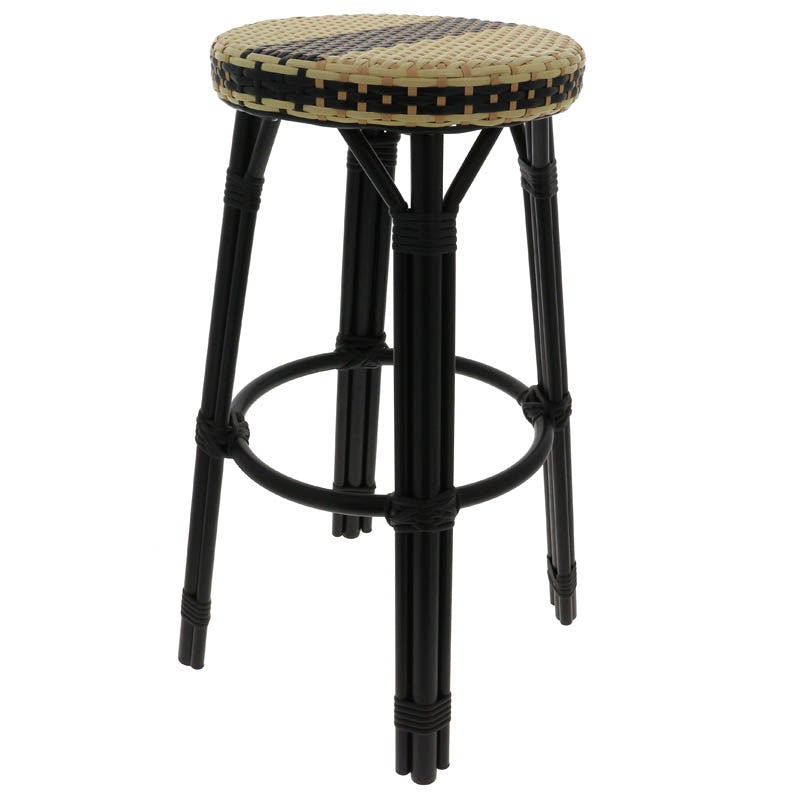 Tabouret de bar aluminium Andorre NATURELLE METAL | 1 Unité(s)