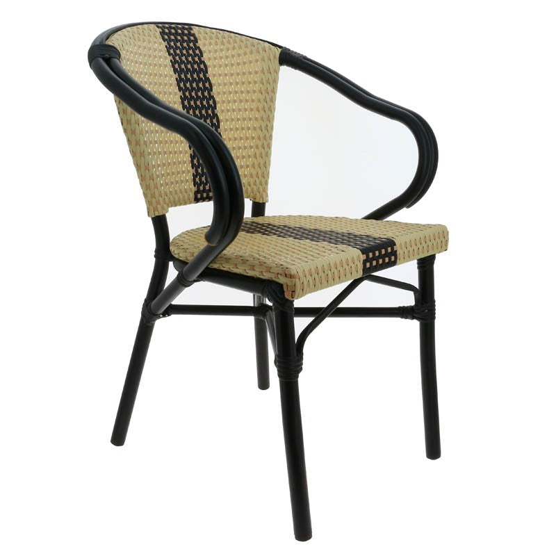 Fauteuil aluminium Andorre NATURELLE METAL | 1 Unité(s)