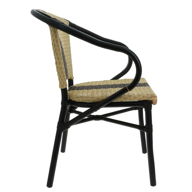 Fauteuil aluminium Andorre NATURELLE METAL | 1 Unité(s)