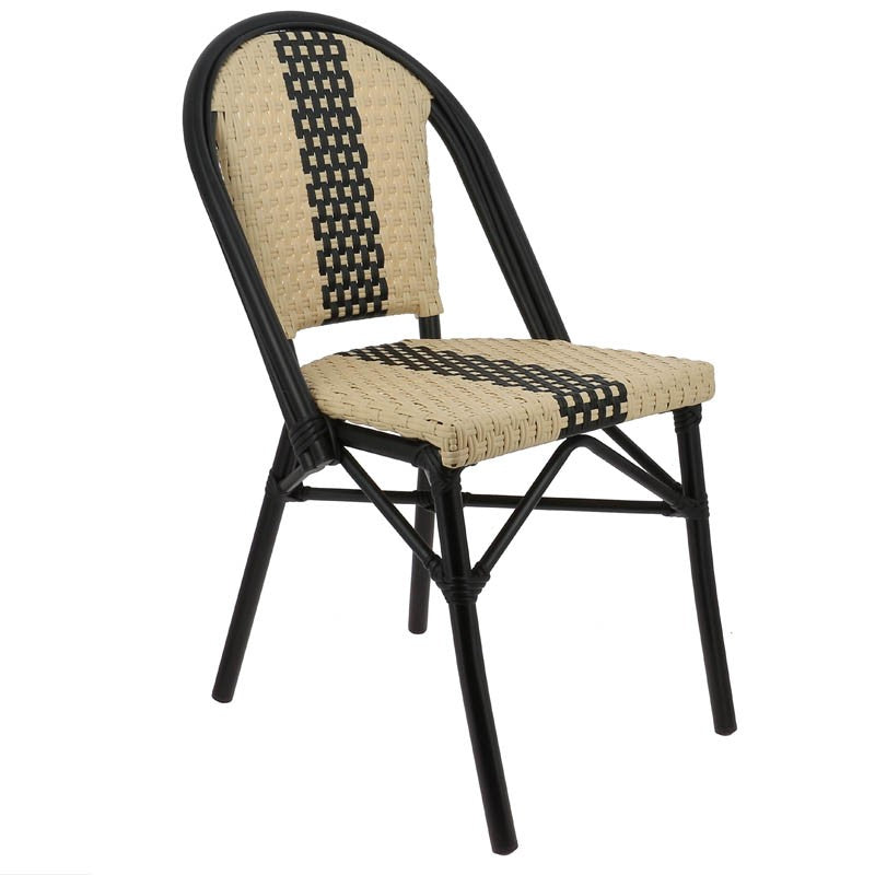 Chaise exterieure aluminium Andorre NATURELLE METAL | 1 Unité(s)