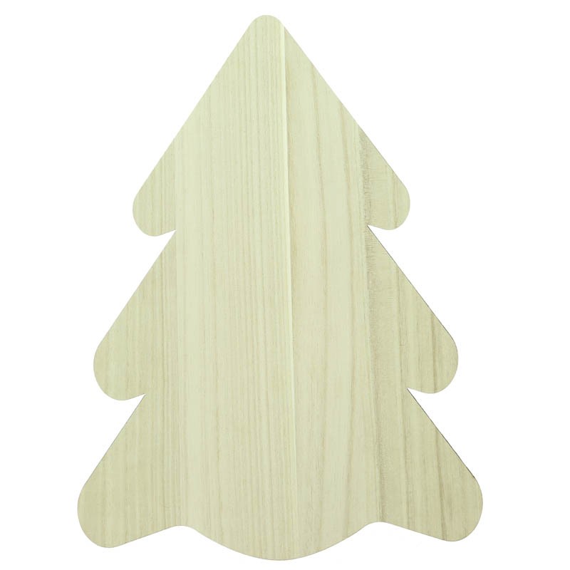 Plateau bois Bosco sapin 40x30 NATUREL BOIS | 60 Unité(s)