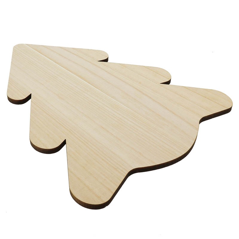 Plateau bois Bosco sapin 40x30 NATUREL BOIS | 60 Unité(s)