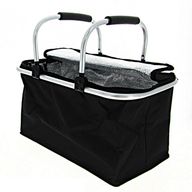 Panier isotherme pliable noir 44.5x28 NOIR ISOTHERME | 30 Unité(s)