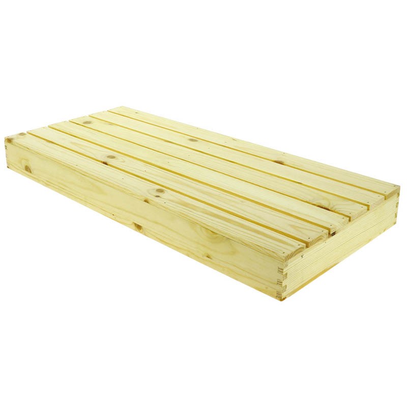 Planche Caillebotis pin naturel NATUREL BOIS | 2 Unité(s)