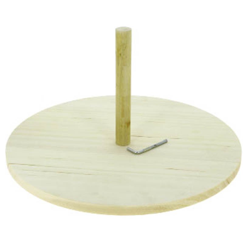Présentoir rond Bosco Ø35 NATUREL BOIS | 40 Unité(s)
