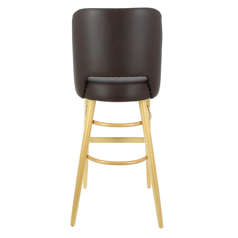 Chaise haute de restaurant Colisée confort MARRON BOIS | 1 Unité(s)