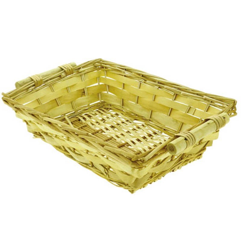Corbeille rectangle Campi NATURELLE BOIS | 20 Unité(s)