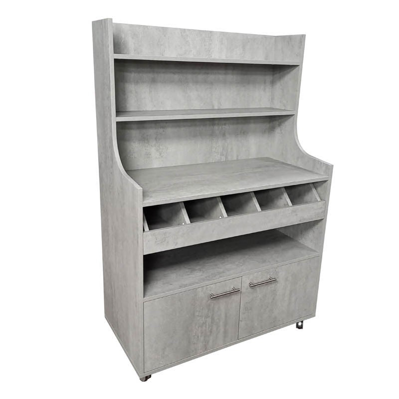 Desserte de restaurant Cafétéria Beton BOIS | 1 Unité(s)