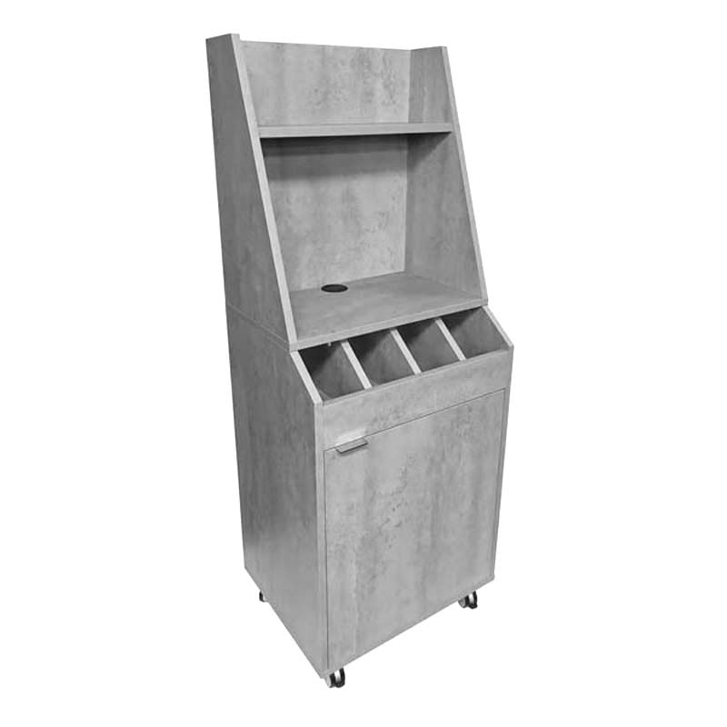 Desserte restaurant Service haut Beton BOIS | 1 Unité(s)