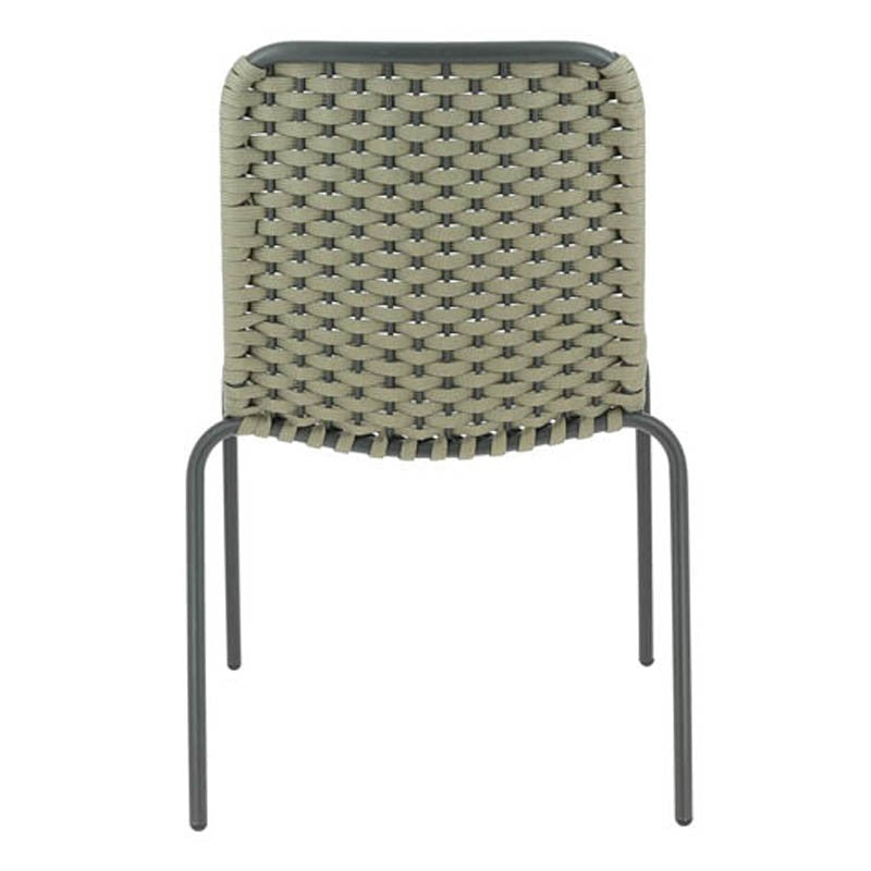 Chaise exterieure restaurant Arona TAUPE METAL | 1 Unité(s)