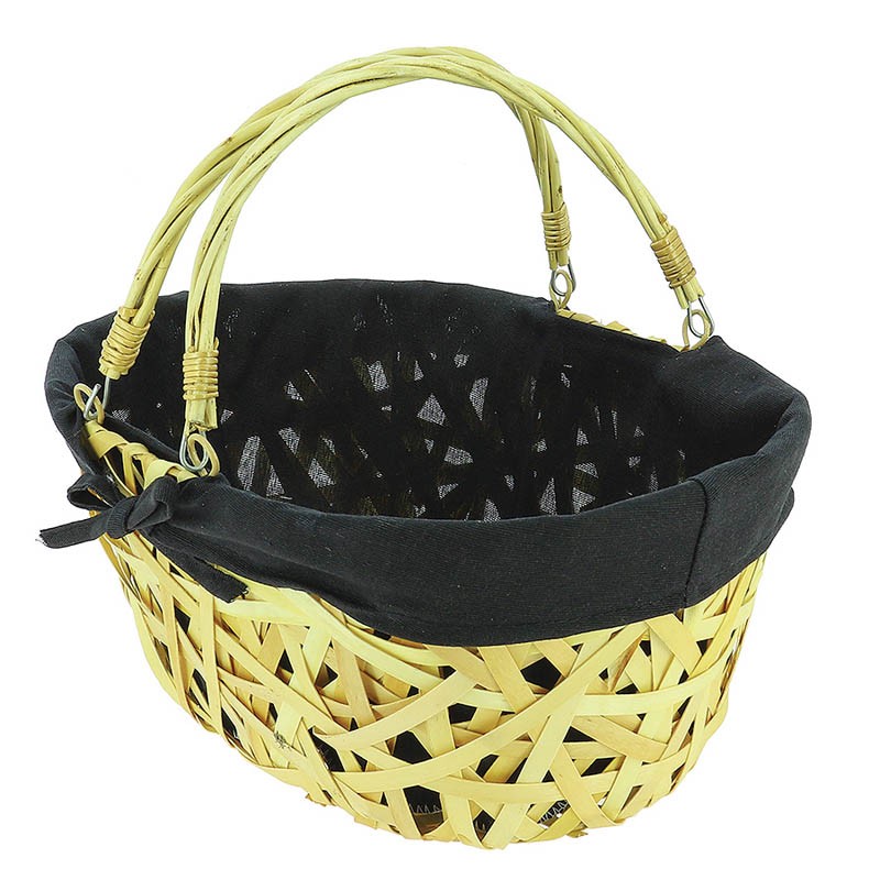 Trotteur ovale bois doublé Eclissi 36x25 NOIRE BOIS | 30 Unité(s)