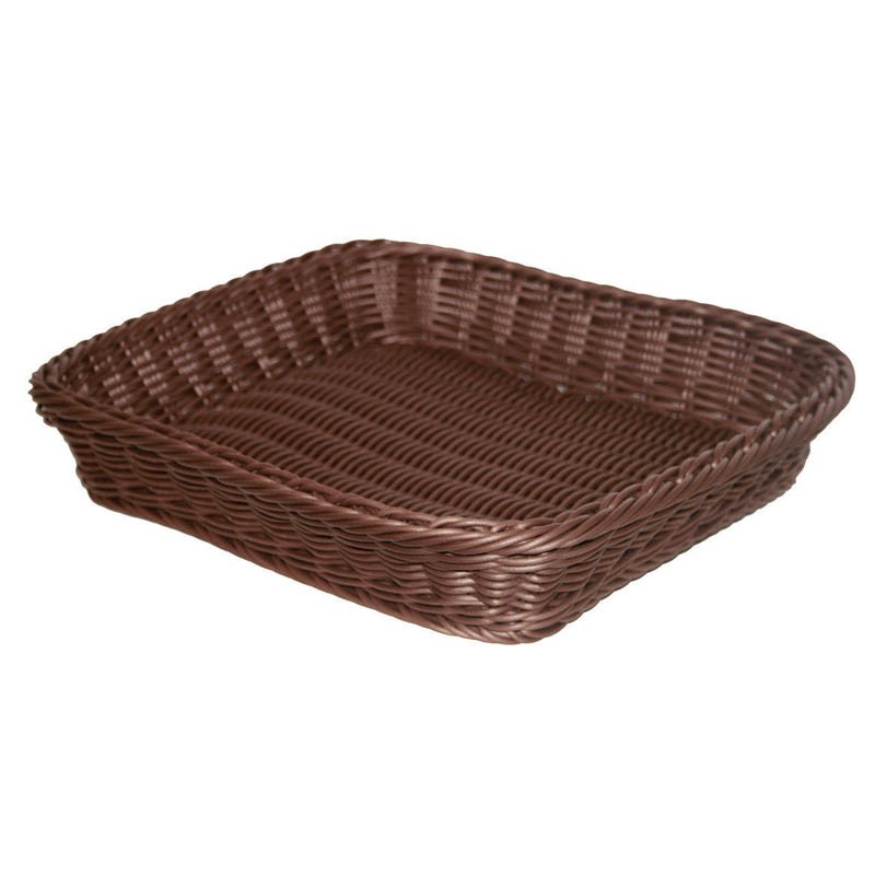 Corbeille à pain Cola 35x32x7cm MARRON POLYPROPYLENE | 20 Unité(s)