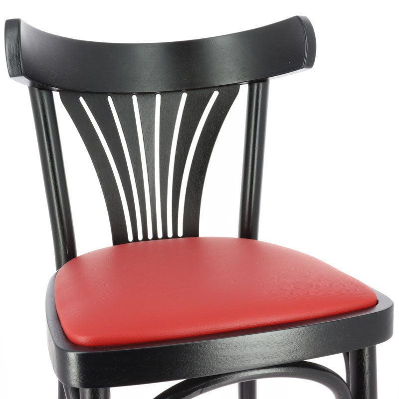 Chaise haute New Olreans ROUGE BOIS | 1 Unité(s)