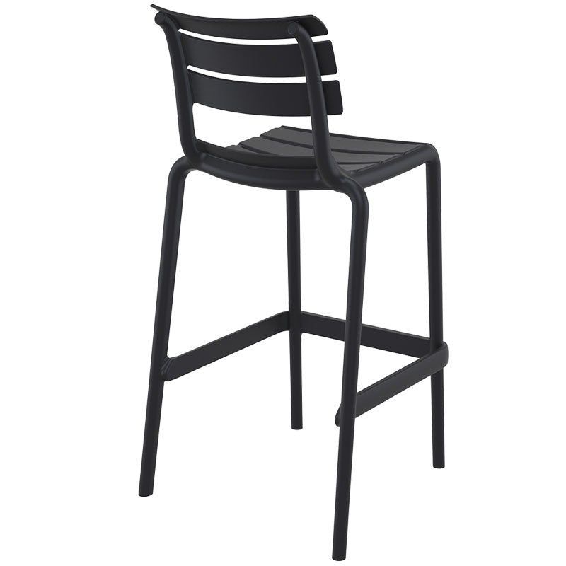 Chaise haute restaurant Sorgues NOIR PLASTIQUE | 1 Unité(s)