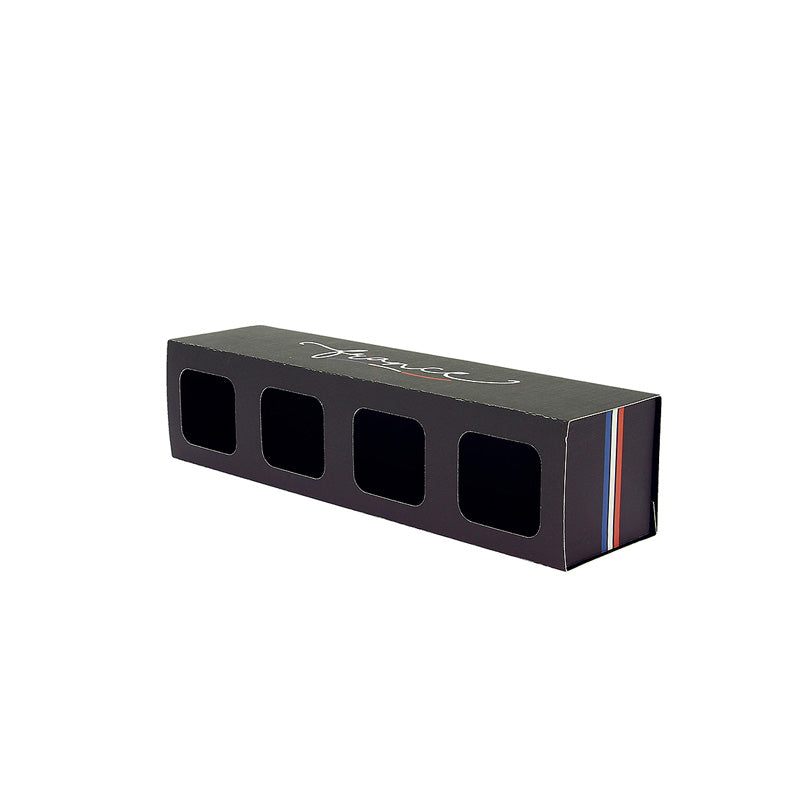 Fourreau carton 4 terrines Elegance NOIR CARTON | 60 Unité(s)
