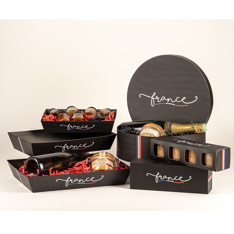 Boite carton ronde Elegance Ø32 NOIR CARTON | 10 Unité(s)