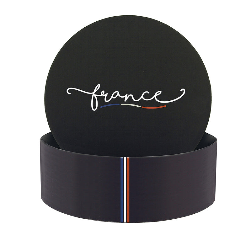 Boite carton ronde Elegance Ø32 NOIR CARTON | 10 Unité(s)
