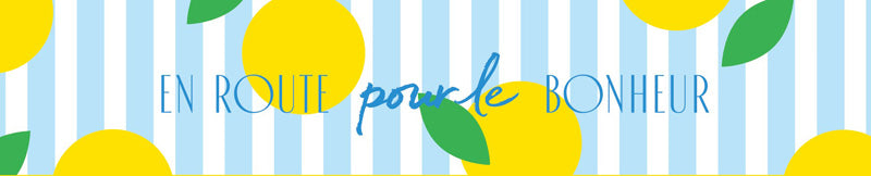 Corbeille carton rectangle Bonheur 33x20 JAUNE CARTON | 30 Unité(s)